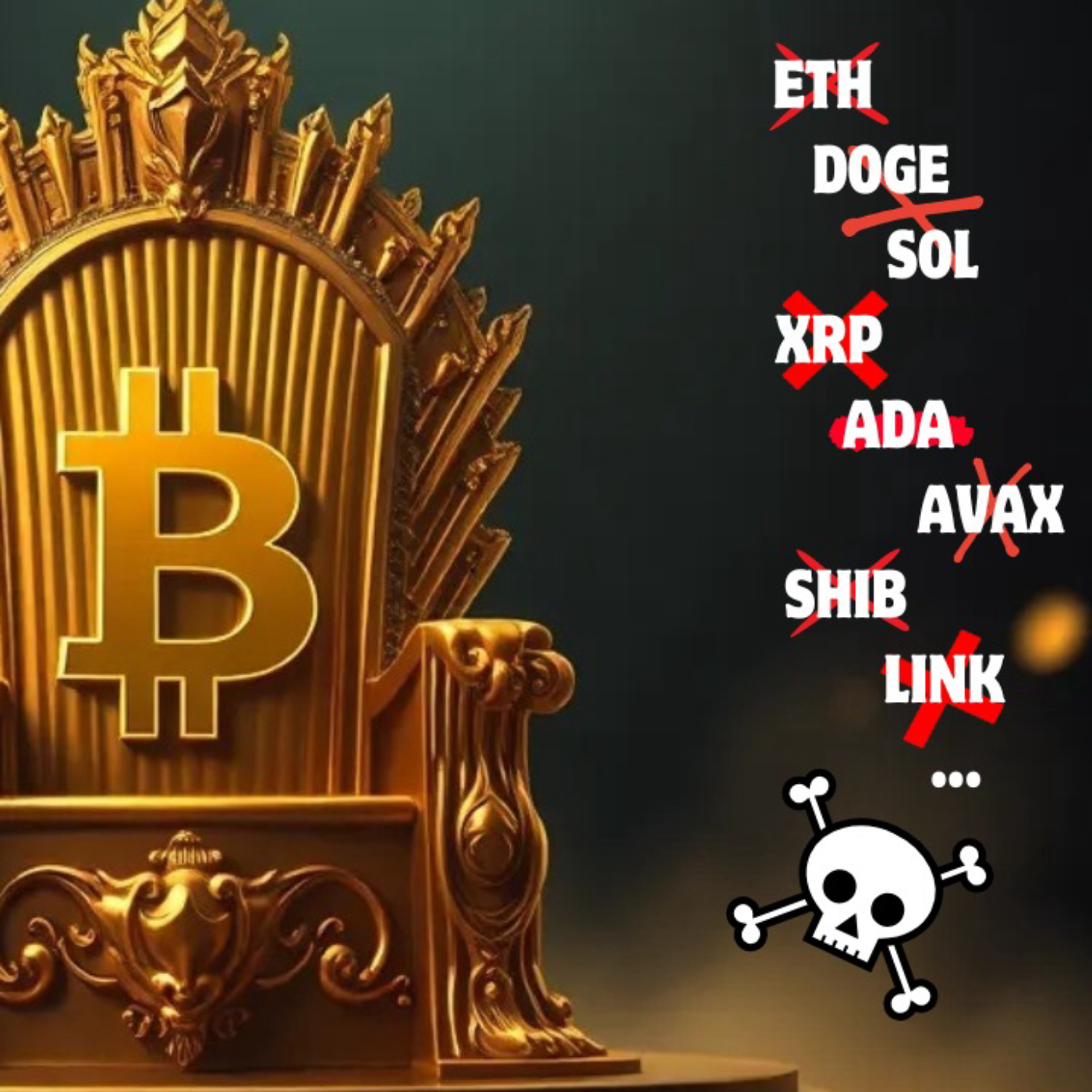 Who's the Crypto King ? ₿👑 Bitcoin Vs Altcoins image