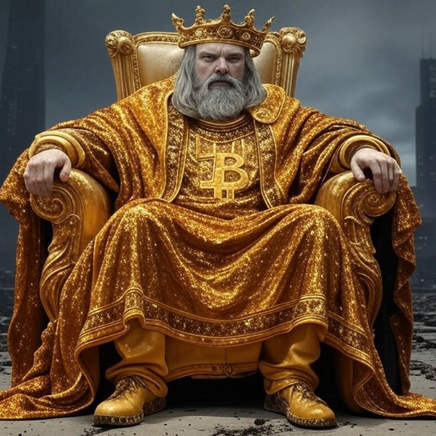 Hail the Bitcoin King podcast artwork
