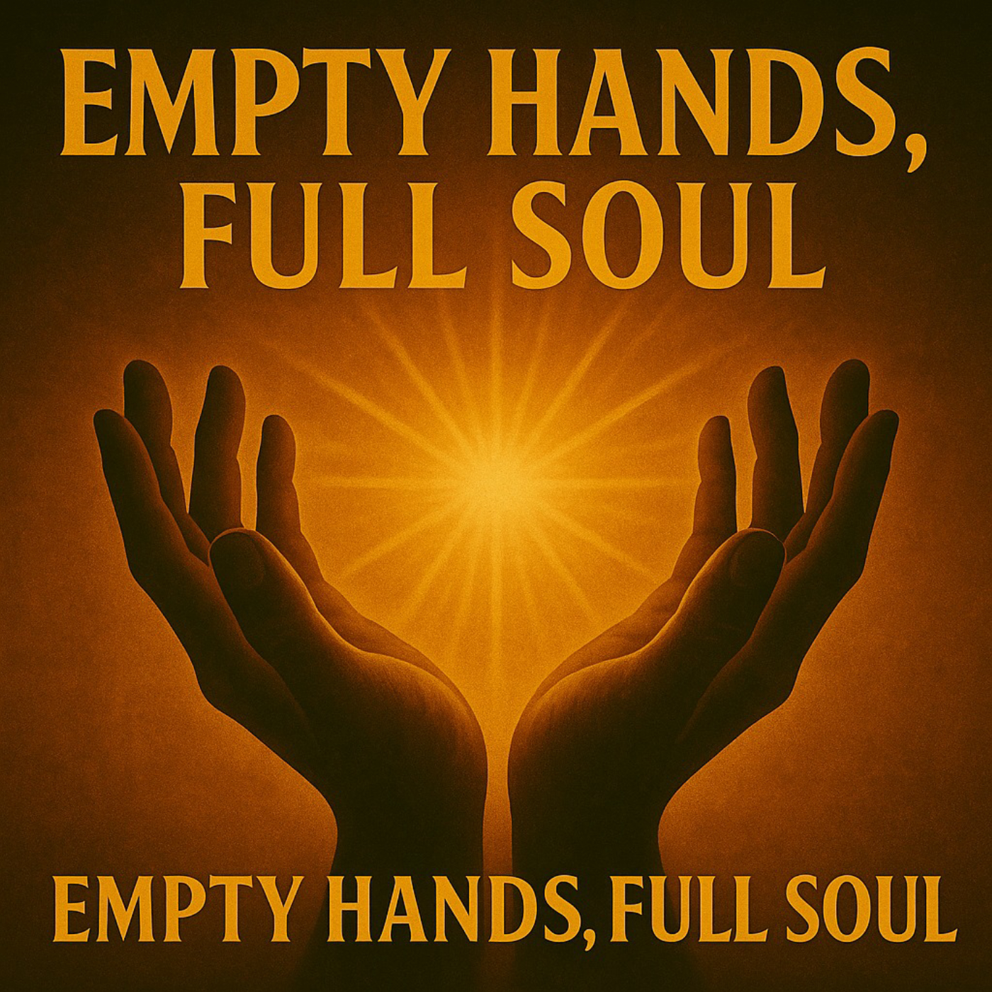 “EMPTY HANDS, FULL SOUL” cover art
