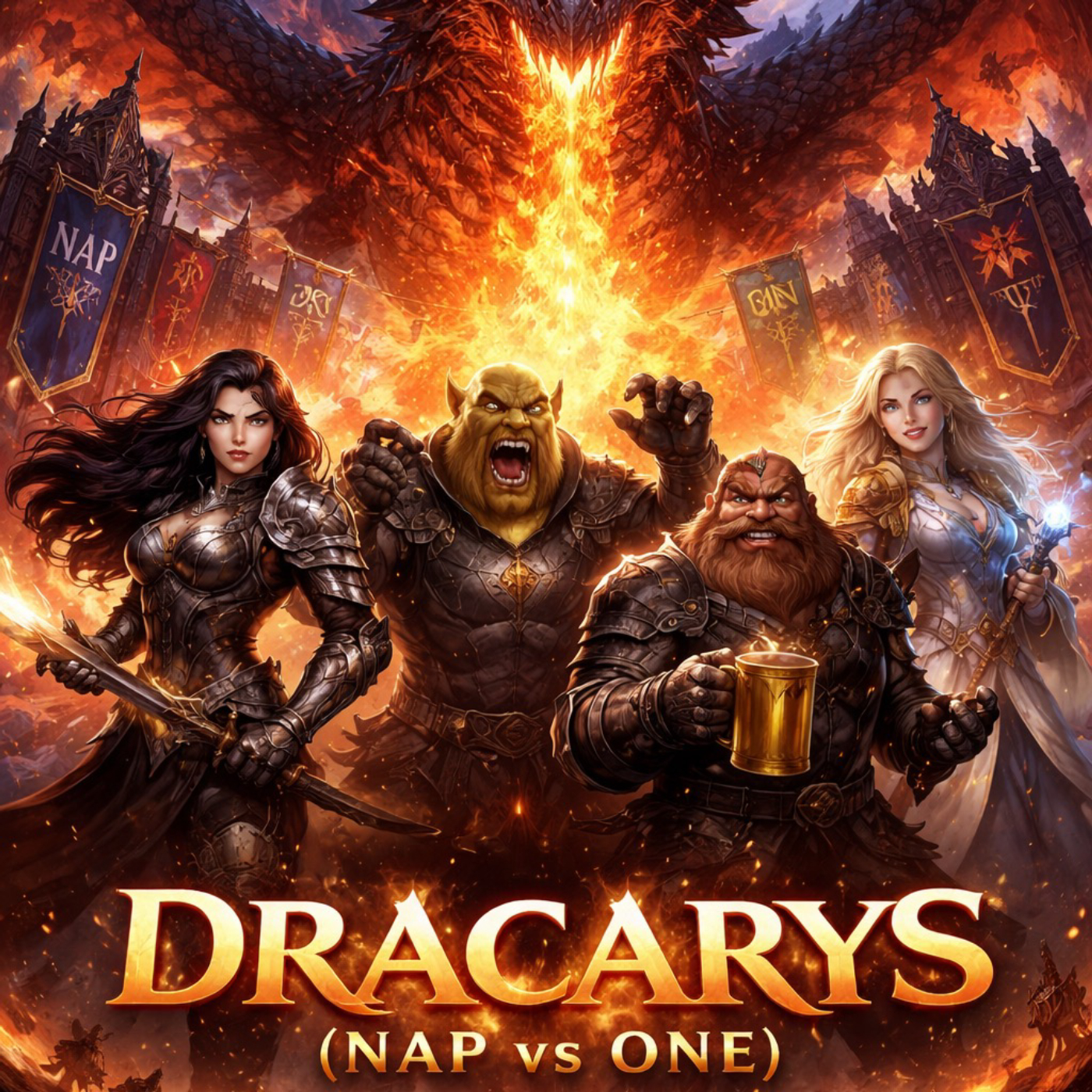 DRACARYS (NAP vs ONE) cover art