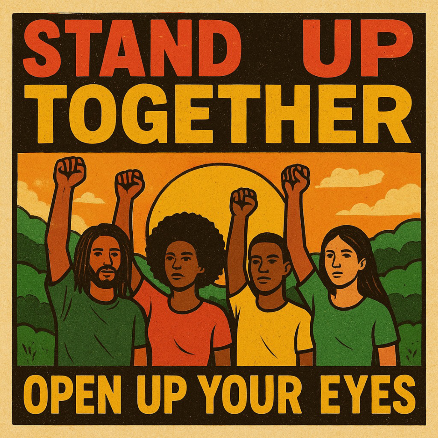 "Stand Up Together" cover art