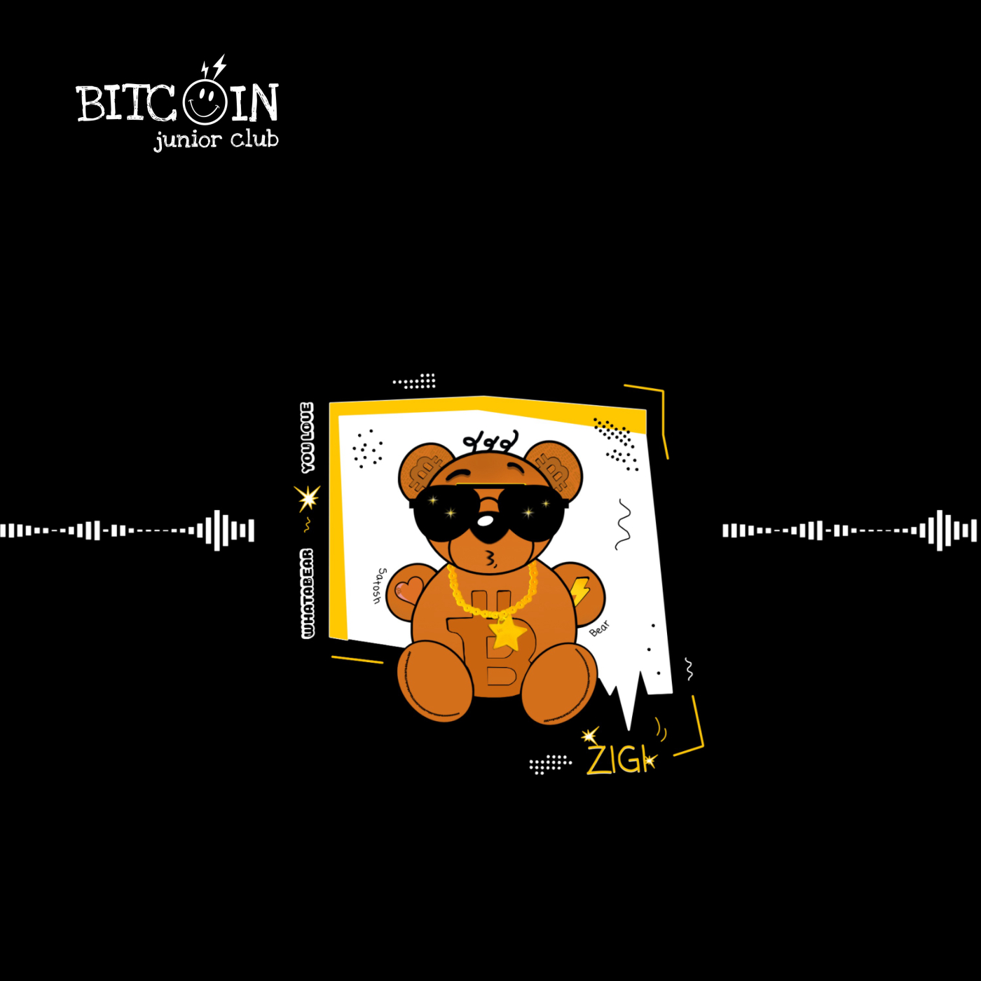 ZiGi the Satosh Bear podcast artwork