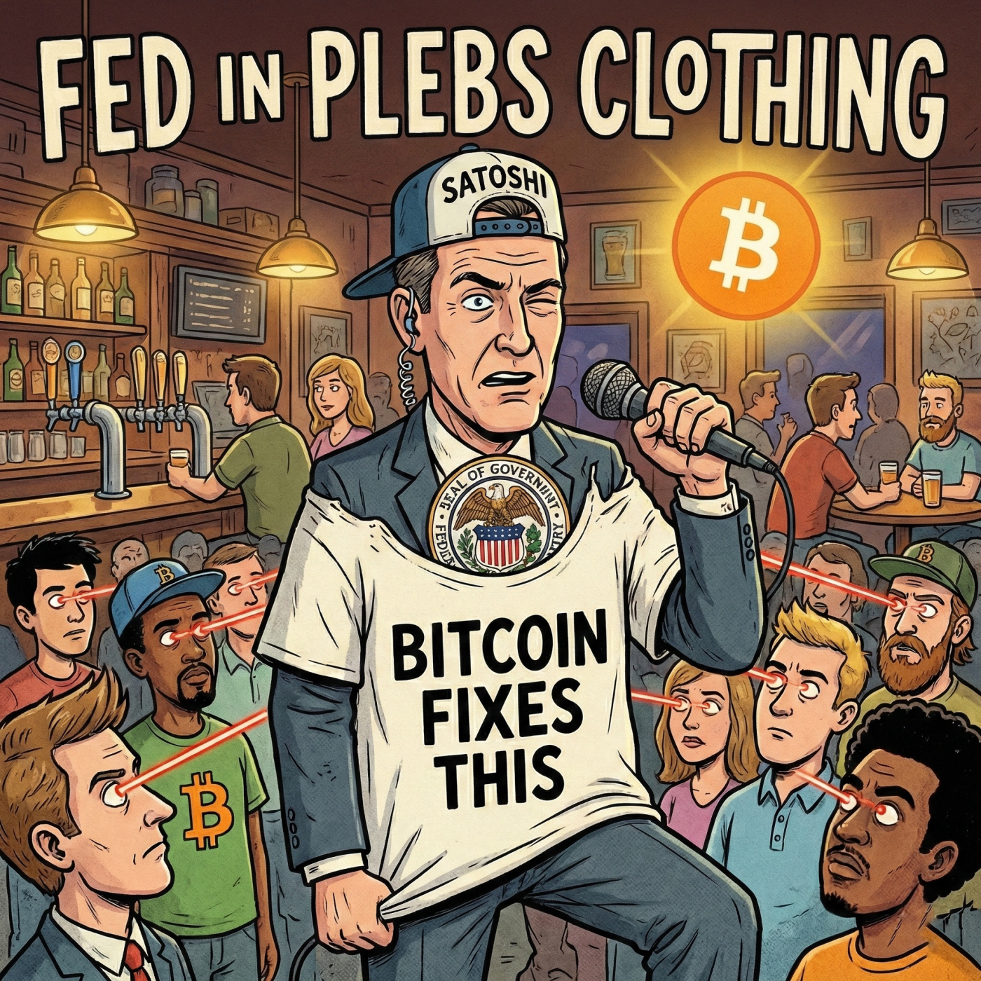 Fed in Pleb's Clothing podcast artwork