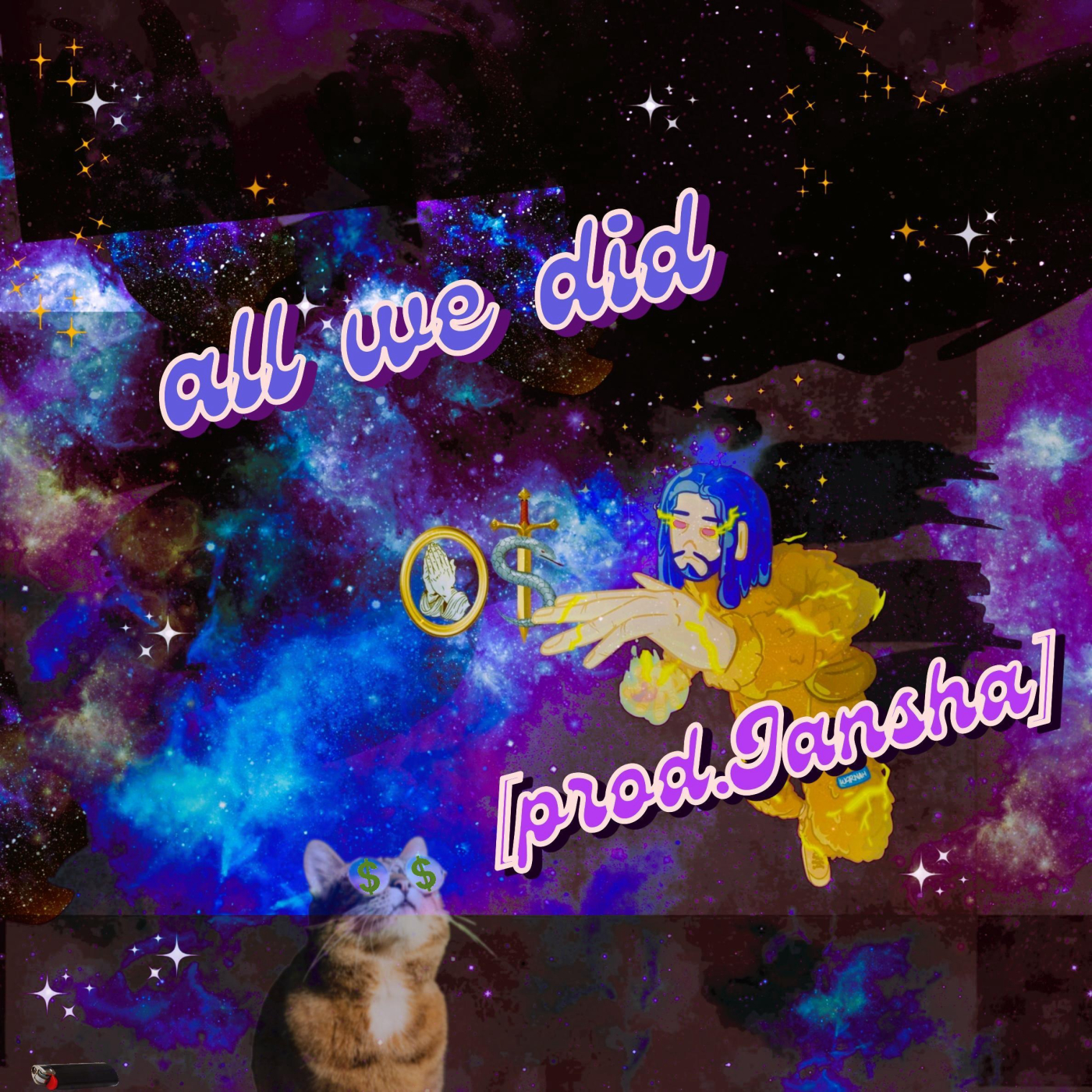 all we did [prod.Jansha] podcast artwork