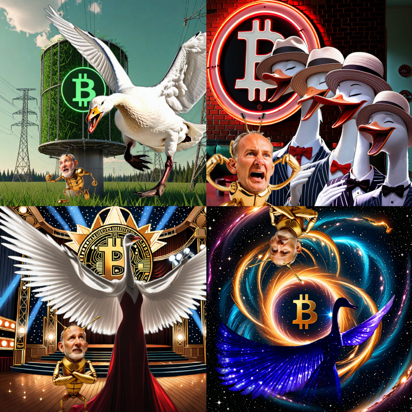 The Goldbug & the Goose Covers podcast artwork