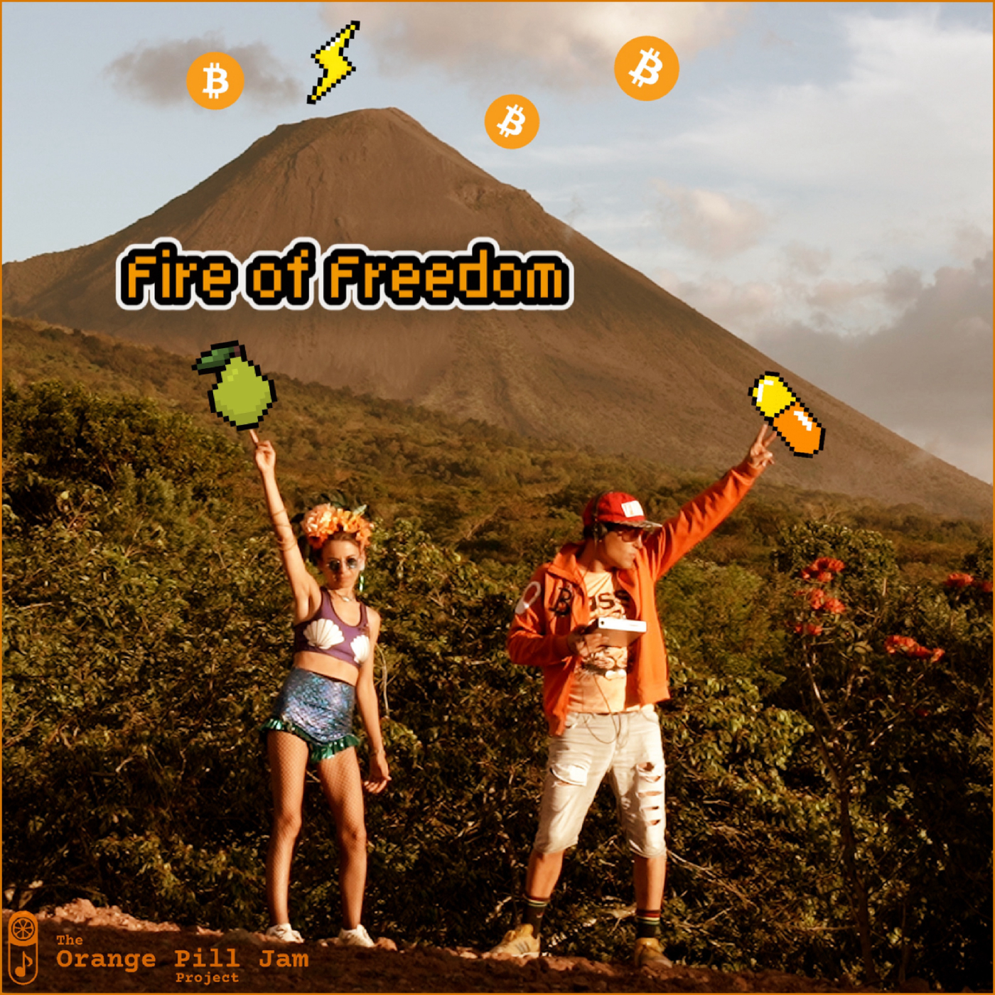 The Orange Pill Jam Project: Fire of Freedom image