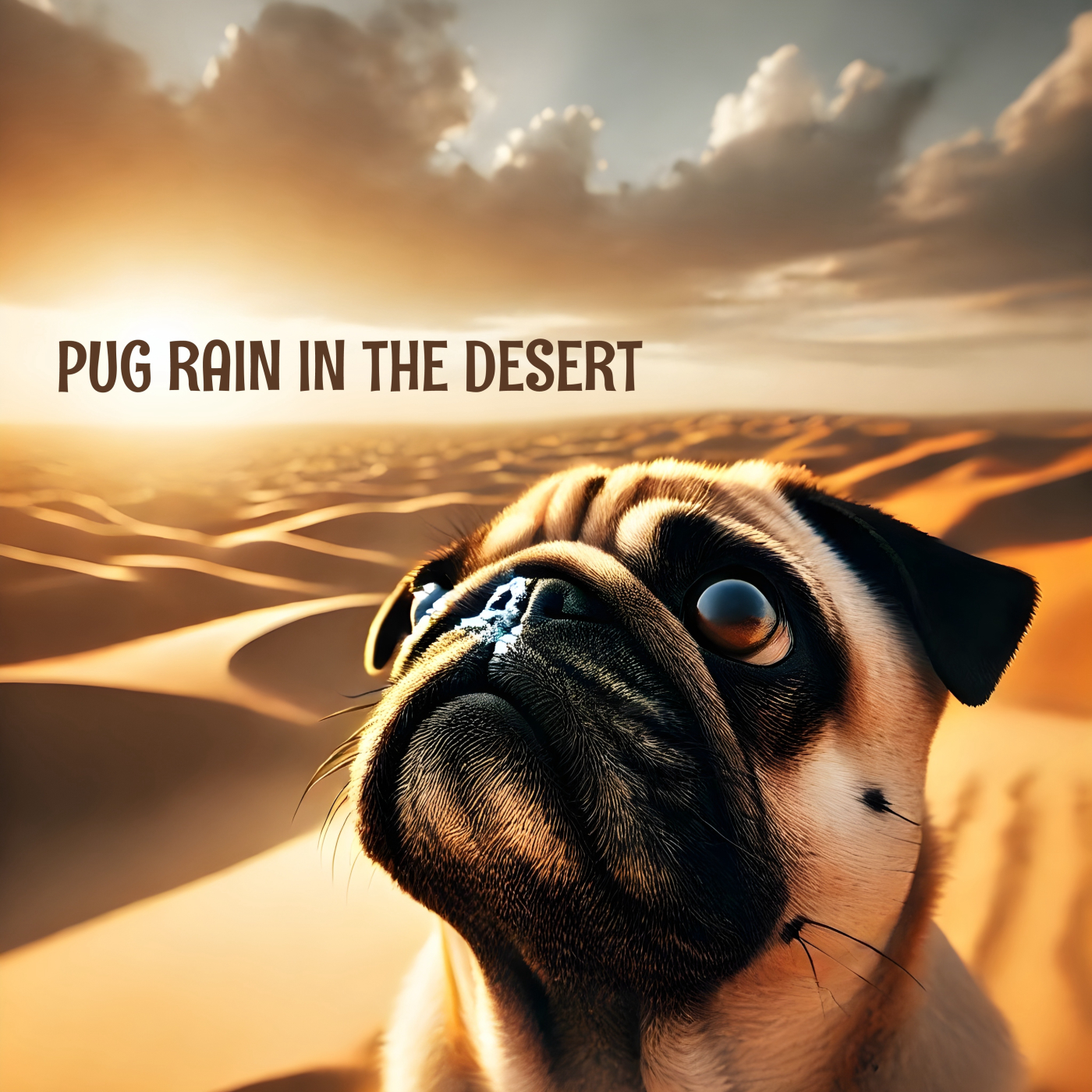 Pug Rain in the Desert podcast artwork
