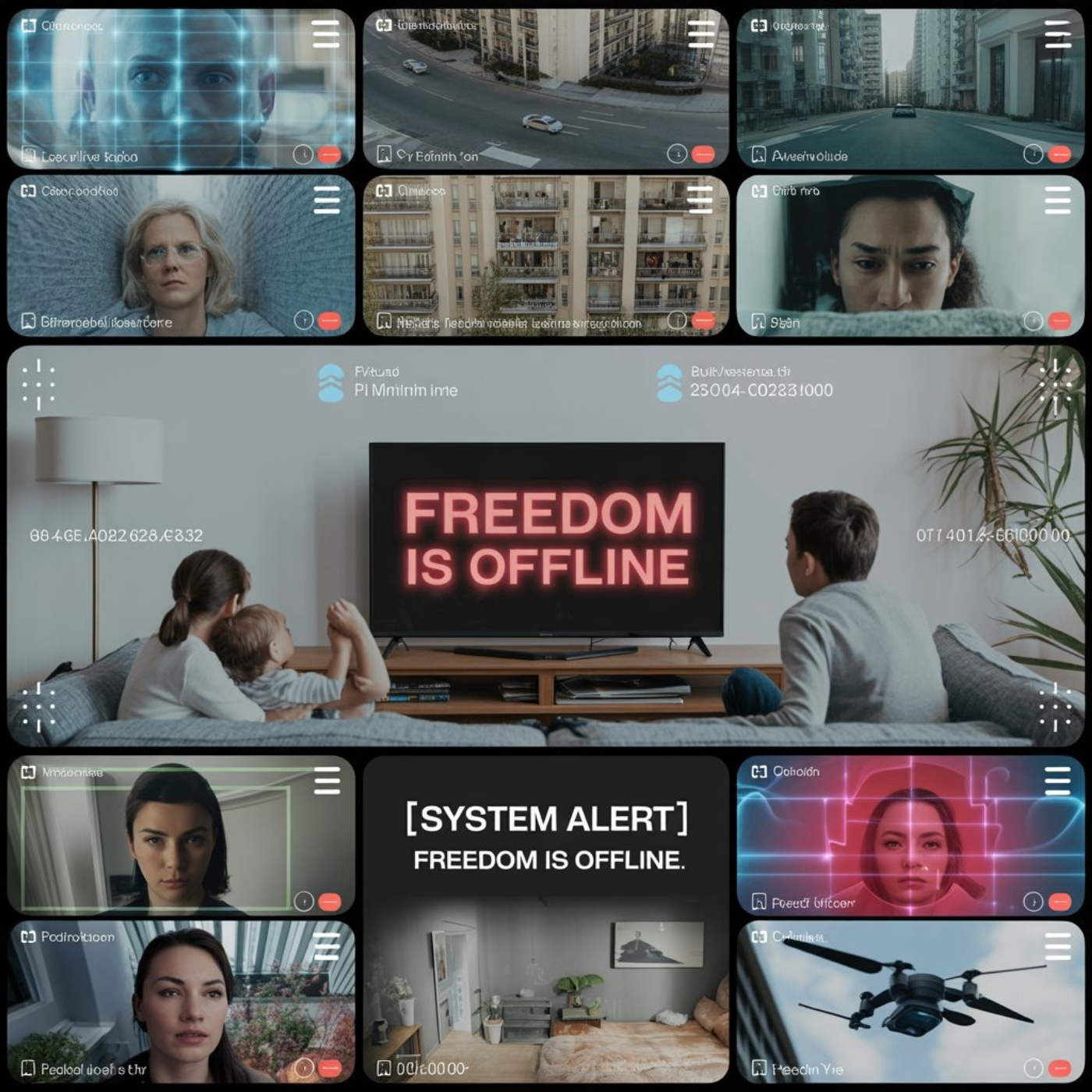 Freedom Is Offline. cover art