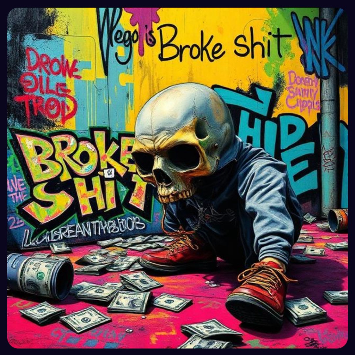 BROKE SHIT cover art