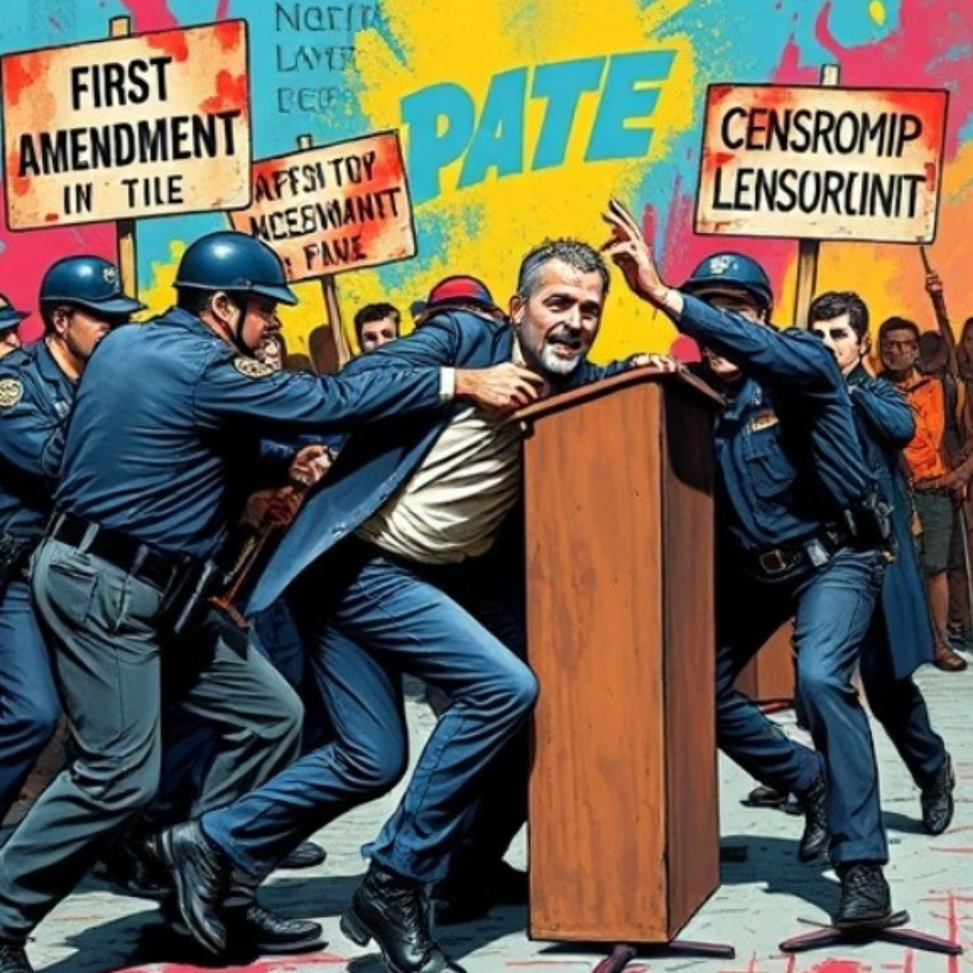 FIRST AMENDMENT WARRIORS podcast artwork